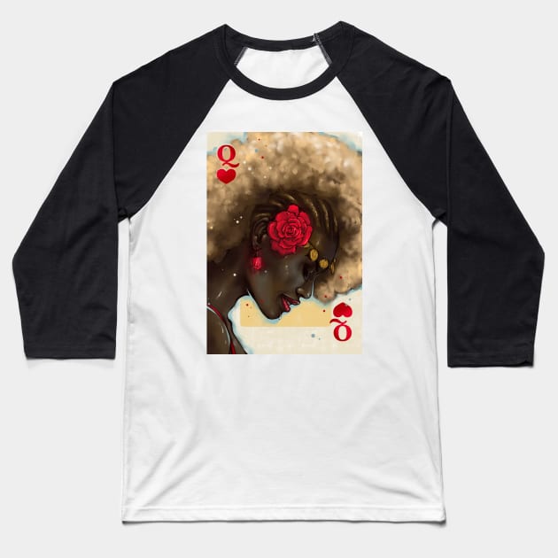 Gipsy Queen Baseball T-Shirt by dracoimagem